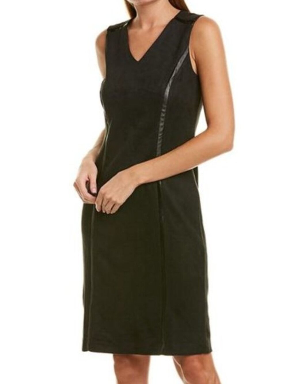 J. McLaughlin Black Sheath Dress - Size XS - Picture 9 of 9